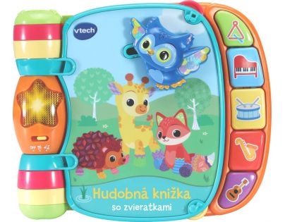 Vtech Hudobná knižka so zvieratkami SK