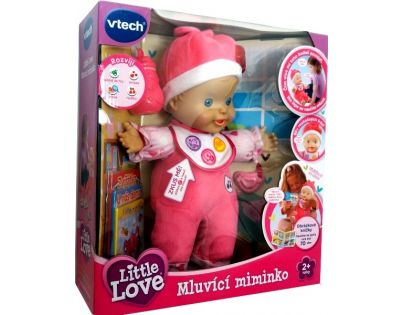 VTECH Little Love Hovoriace bábätko CZ 33cm