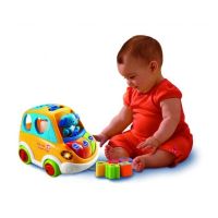 VTech Mluvící auto vkládačka - žluté CZ - Poškodený obal 3