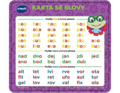 Vtech Nezbedné písmenká CZ