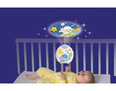 VTech Projektor s uspávankami a barančekmi na oblohe SK - Poškodený obal