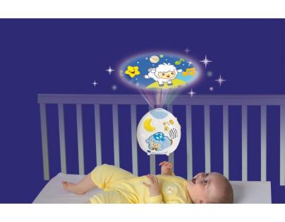 VTech Projektor s uspávankami a barančekmi na oblohe SK