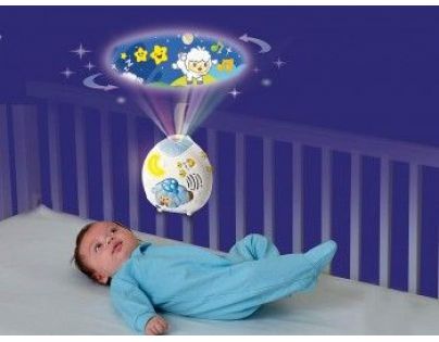 VTech Projektor s uspávankami a barančekmi na oblohe SK
