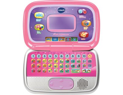 Vtech Prvý notebook ružový CZ