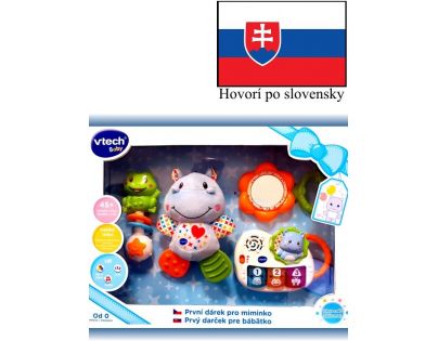 Vtech Prvý darček pre bábëtko CK modrý