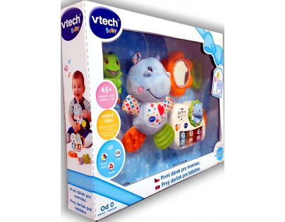 Vtech Prvý darček pre bábëtko CK modrý