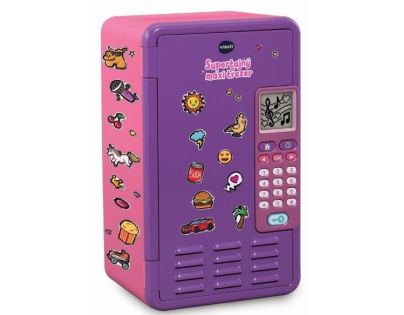 VTECH Supertajný maxi trezor CZ - ružový