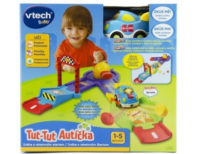 Vtech Tut Tut Dráha s raketovým štartom SK