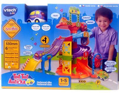 Vtech Tut Tut Parkovací dom CZ