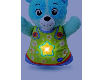 Vtech Uspávačik Medvedík modrý 22 cm CZ
