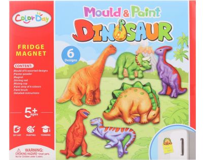 Výroba magnetov dinosaury