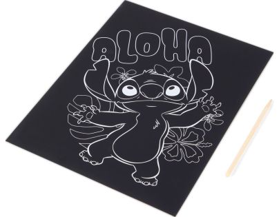 Vyškrabávacie obrázky Stitch 2 ks