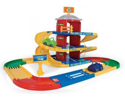 Wader 53040 KID CARS 3D - parkování 3 patra (4,6 m) - Poškozený obal