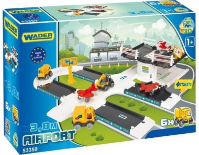 Wader Kid Cars 3D Letiště 3,8 m