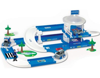 Wader Kid Cars 3D Polícia plast 3,8 m