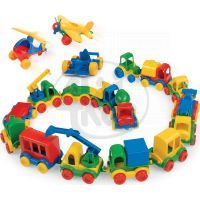 Wader Kid Cars autíčka 36 ks 2