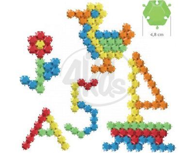 Wader Puzzle kostky 48 ks v hranatém kyblíku