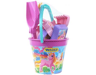 Wader 75036 Set na piesok pre dievčatá 10 ks