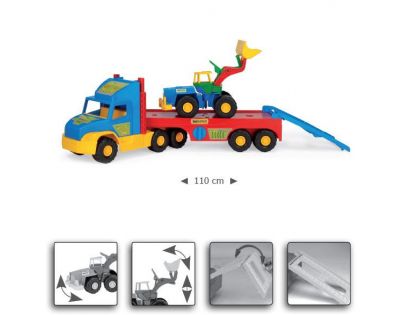 Wader 36520 Auto Super Truck preprava nakladače 75 cm