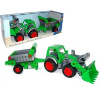 Wader Traktor Farmář s lopatou a přívěsem 1 osa 3