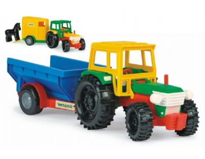 Wader Traktor s vlečkami 38 cm