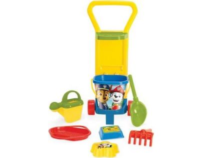 Wader Vozík na pláž 59 cm so sadou na piesok Paw Patrol