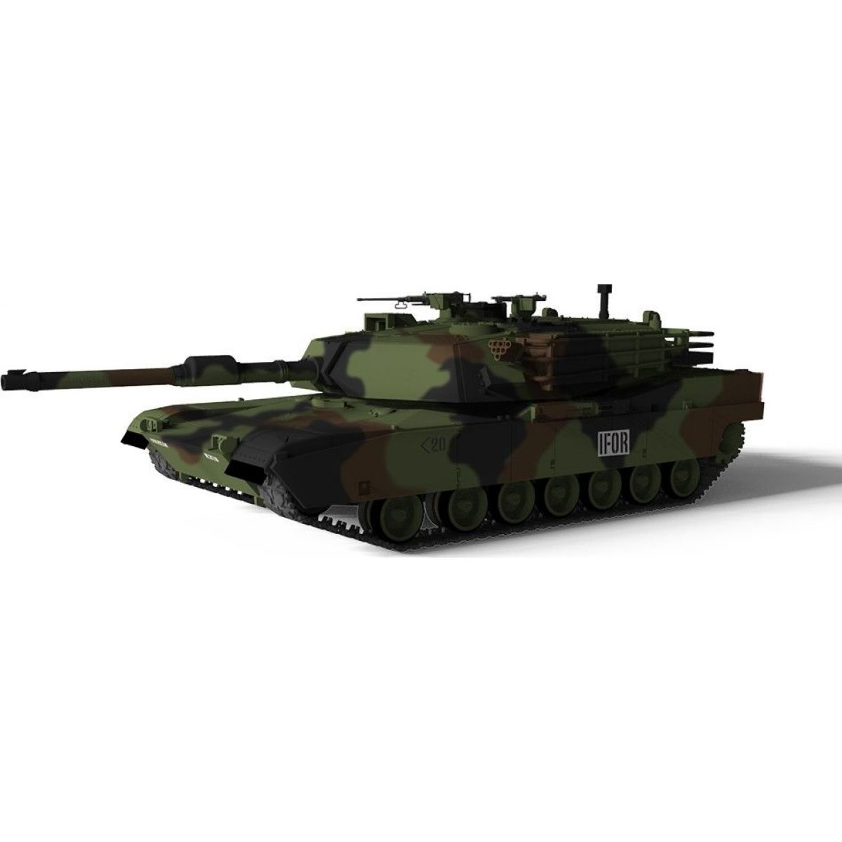 Waltersons R/C Tank US MBT M1A1 Abrams NATO 1/72