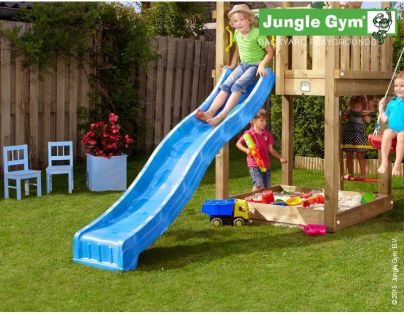 Wavy Star šmykľavka krátka modrá 220 cm