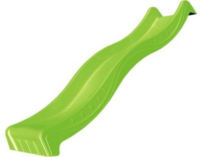 Wavy star šmykľavka krátka zelená 220 cm