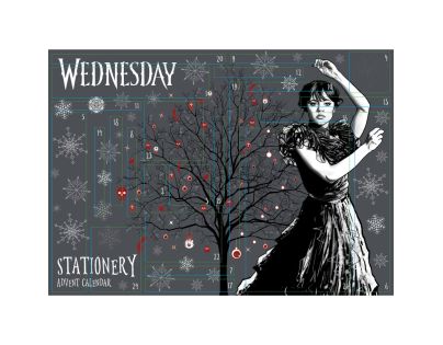 Wednesday adventný kalendár (papierenský)