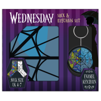 Wednesday darčekový set kľúčenka a ponožky