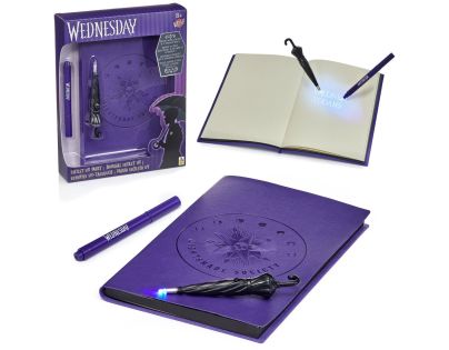 WOW Stuff Wednesday Zápisník s UV lampou