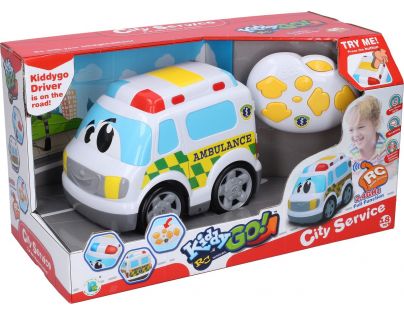 Wiky Kiddy Sanitka RC na diaľkové ovládanie s efektmi 19 cm