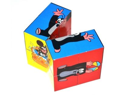 Wiky Kostka Krtek skládací plast 6 x 6 cm
