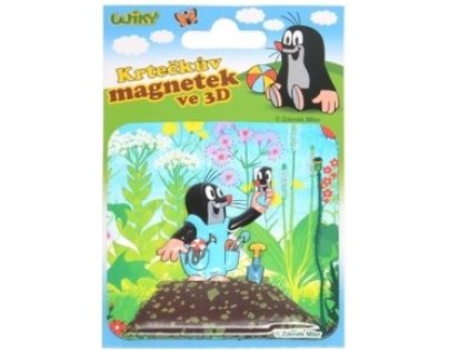 Wiky Krteček magnet 3D 8 cm nové kalhoty