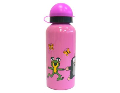 Wiky Fľaša Krtko a priatelia 0,4 l - Ružová