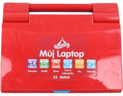 Wiky Laptop detský 24 x 19,5 cm hovoriaci česky - Poškodený obal