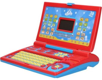 Wiky Laptop detský 24 x 19,5 cm hovoriaci česky - Poškodený obal