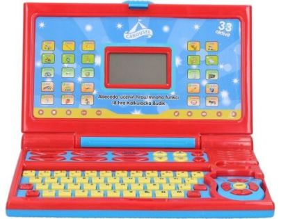 Wiky Laptop detský 24 x 19,5 cm hovoriaci česky - Poškodený obal