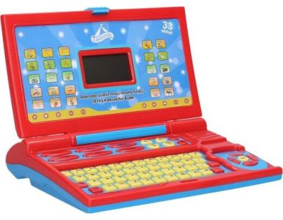 Wiky Laptop detský 24 x 19,5 cm hovoriaci česky - Poškodený obal