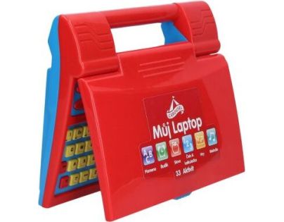 Wiky Laptop detský 24 x 19,5 cm hovoriaci česky - Poškodený obal