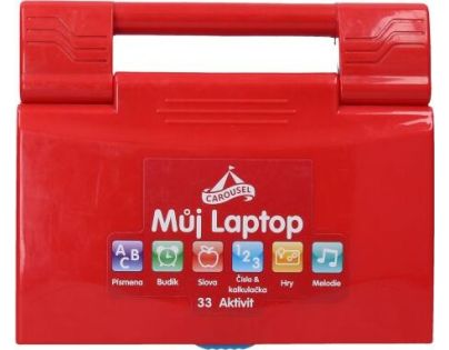 Wiky Laptop detský 24 x 19,5 cm hovoriaci česky - Poškodený obal