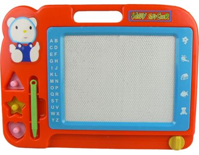 Wiky Magnetická tabulka kreslící - Červeno-modrá