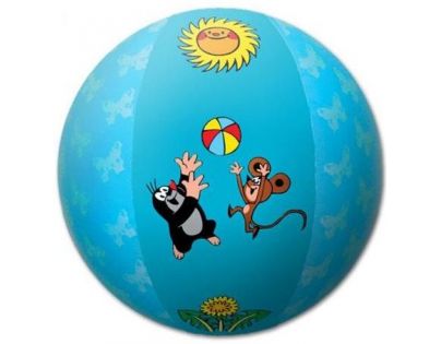 Wiky Krtek lopta 61 cm ružovomodrá