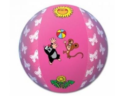 Wiky Krtek lopta 61 cm ružovomodrá