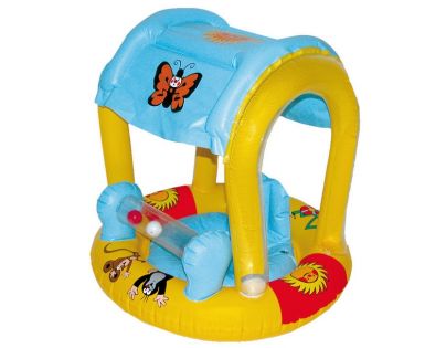 Wiky Krteček Nafukovací baby kruh se stříškou 61 cm