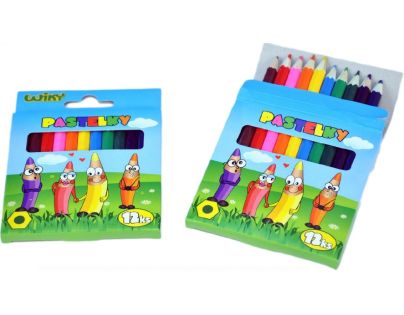 Wiky Pastelky krátke 12ks