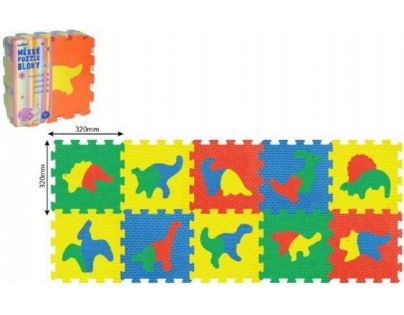 Wiky Penové puzzle Dinosaury 10 dielikov