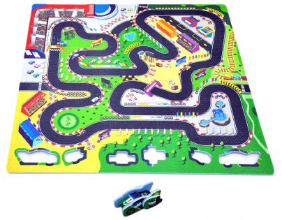 Wiky Pěnové puzzle Závodní dráha 9 ks