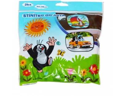 Wiky Slnečná clona do auta Krtko Autíčko